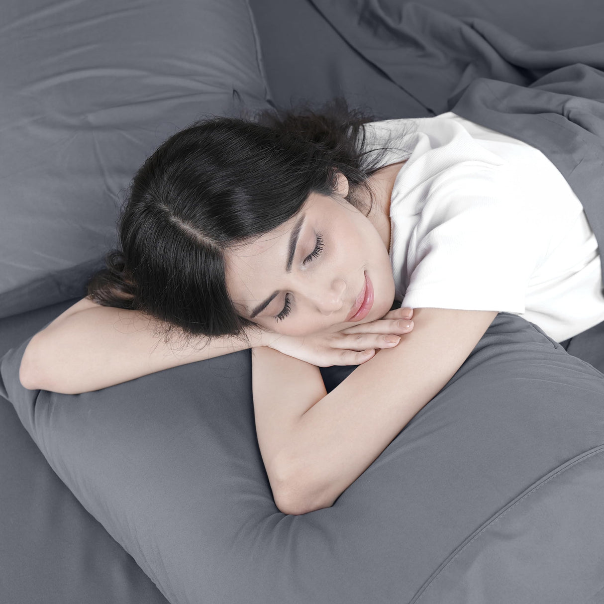 Utopia Bedding Twin Sheet Set – 3 Piece Bed Sheets for Twin Size Bed, Soft and Breathable Microfiber, Includes 1 Fitted Sheet, 1 Flat Sheet and 1 Pillowcase (Grey) Utopia Bedding