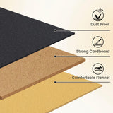 KROFEM 1500 Pieces Jigsaw Puzzle Board, Portable Puzzle Mat with Non-Slip Surface, Sorting Trays, Puzzle Keeper Puzzle Caddy, Jigsaw Puzzle Table Board KROFEM