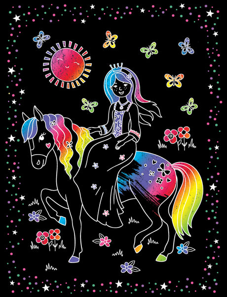 Unicorn Magic Scratch Art Includes Scratch Art Designs, Fun Activities, and 25+ Sparkly Holographic Stickers for Kids Ages 3 and Up Lodi Publishing