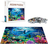 Nattork Jigsaw Puzzles 500 Pieces for Adults, Families (Sea World) Pieces Fit Together Perfectly Nattork