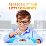 Playz My First Coding & Computer Science Kit - Learn About Binary Codes, Encryption, Algorithms & Pixelation Through Fun Puzzling Activities Without Using a Computer for Boys, Girls, Teenagers, Kids Playz