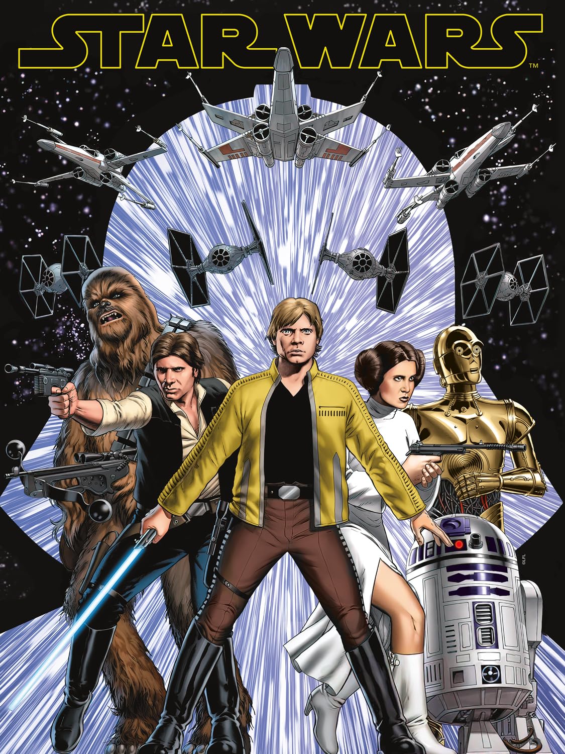 Buffalo Games - Foil Puzzle - Star Wars - A New Hope - 500 Piece Jigsaw Puzzle Buffalo Games