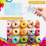 100 Pieces Puzzles for Kids Ages 4-8 6-8 8-10 Year Old - Donuts Jigsaw Puzzle for Kids Ages 5-8 Teens Toddler Learning Educational Puzzles for 4 5 6 7 8 9 Years Old Boys Girls Toys Gifts Jeacirio
