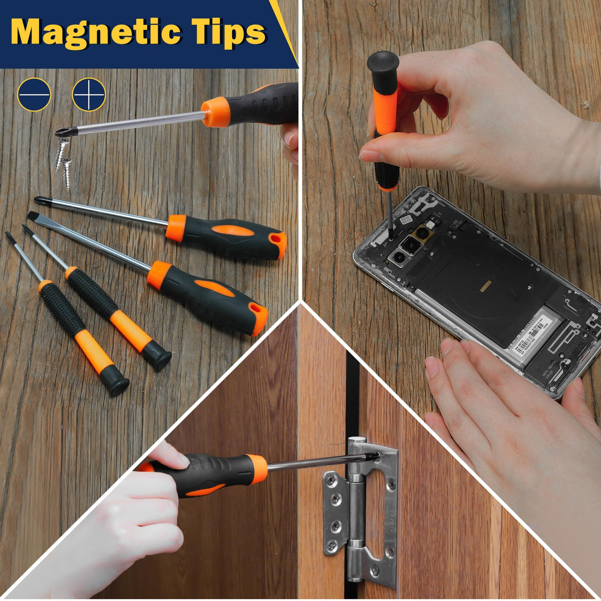 Home Tool Set - 20 Pieces Basic Mechanic Tool Kit with Toolbox Ideal Choice for Household Repair SPICIMOMO