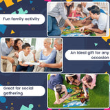 300 Pieces Puzzles for Adults Horse Puzzles Games Brain Teaser Thick Paper Animals Puzzles Pieces Fit Together Challenging Puzzles for Adult Children Elderly Gift Toy 20.5 x 15 in WSCXSC