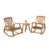 Christopher Knight Home Clark Rocker Recliners, Teak Christopher Knight Home