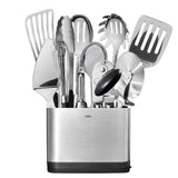 OXO Steel Piece Utensil Set, 15 PC, Stainless Steel OXO