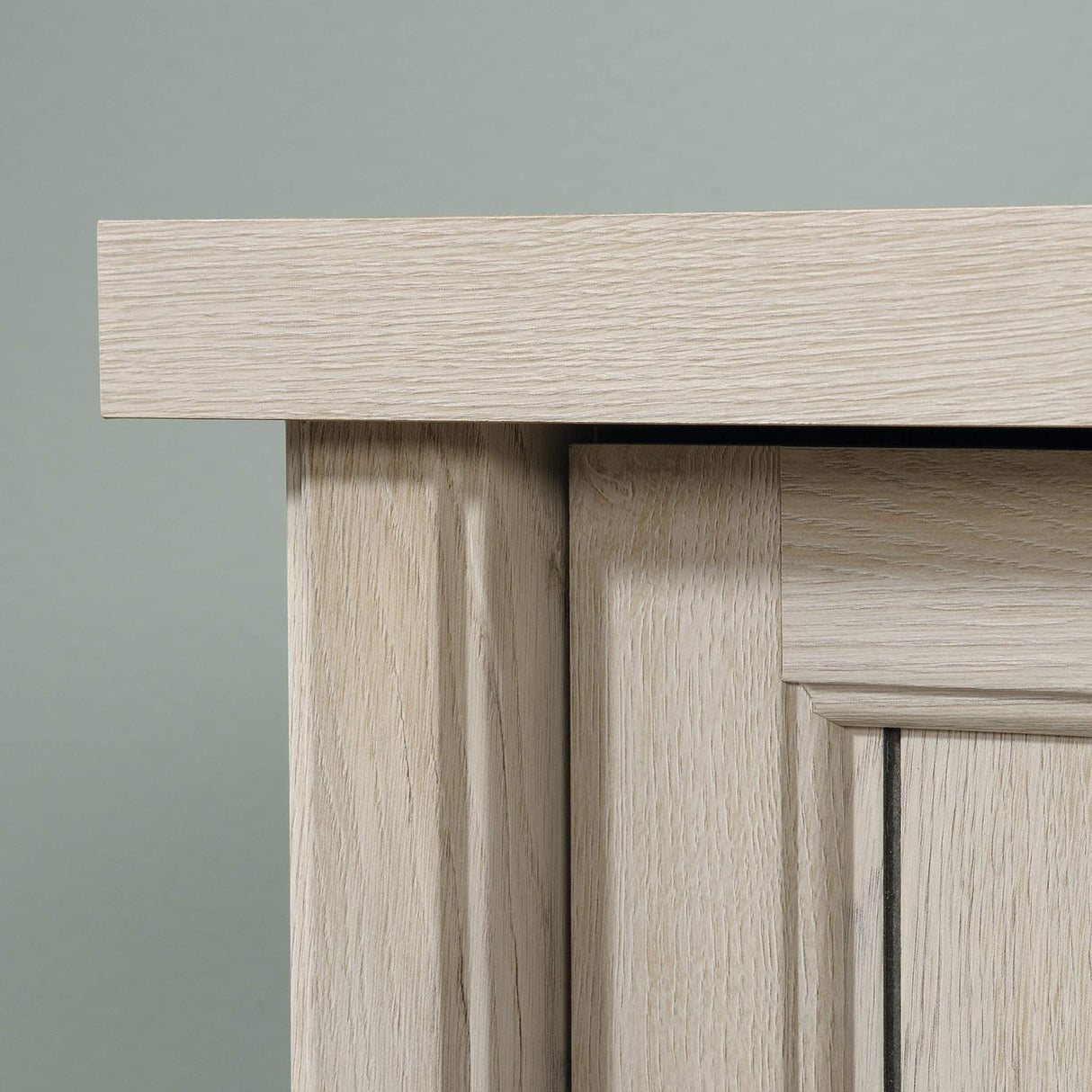 Sauder Costa Credenza, Chalked Chestnut finish Sauder