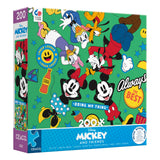 Ceaco - Disney - Mickey and Friends - Foundation - 200 Piece Jigsaw Puzzle Ceaco