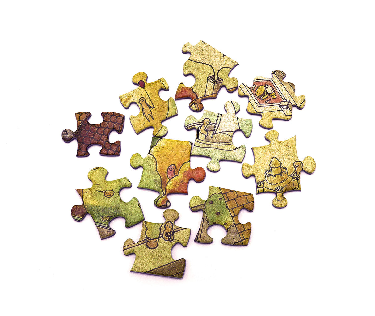The Sunny City • 1000-Piece Jigsaw Puzzle from The Magic Puzzle Company • Series One Magic Puzzle Company