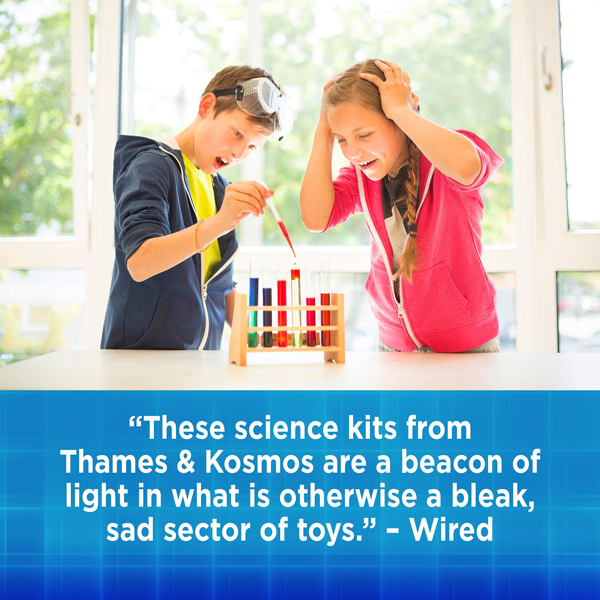 Thames & Kosmos Chem C2000 (V 2.0) Chemistry Set | Science Kit with 250 Experiments and 128 Page Lab Manual, Student Laboratory Quality Instruments & Chemicals | Parents' Choice Silver Award Winner Thames & Kosmos