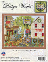 Design Works Crafts Inc. Village Shops Counted Cross Stitch Kit DesignWorks Ink