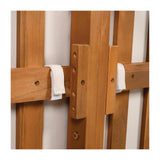 VilroCaz 4-Piece Patio Conversation Set, All Weather Sectional Sofa Set w/ 2 Chairs, Loveseat & Table Premium, Acacia Wood Outdoor Furniture Set with Woven Rope Accents and Cushions (Teak+Beige) VilroCaz