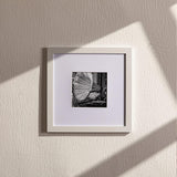 eletecpro 12x12 Picture Frames Set of 9, Classic Gallery Wall Frame Set Displays 8x8 Photo with Mat or 12x12 No Mat, Square Picture Frames Collage Wall Decor, White Home Decor for Hanging eletecpro