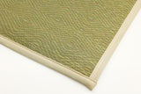 Igusa Yoga/Pilates Mat made in Japan, Organic Japanese Quality Tatami Mat, Exercise Mat, Tatami Rug, Non-slip Deodorant Workout Mat (Natural) 大島屋
