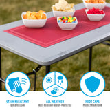 Lifetime 4-Foot Essential Folding Table Lifetime