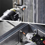 toolant Impact Hex Head Allen Wrench Drill Bit Set 20pcs (Metric&SAE), 1/4” Hex-Shank S2 Steel Hex Bits Set, CNC Machined Tips with Magnetism, 2” Long with Storage Box toolant