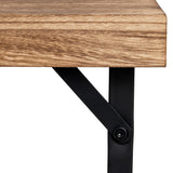 Acovy Rustic Solid Wood Sofa Table, Entryway Table, Console Table for Living Room, Hallway, Foyer, Rustic Brown Acovy