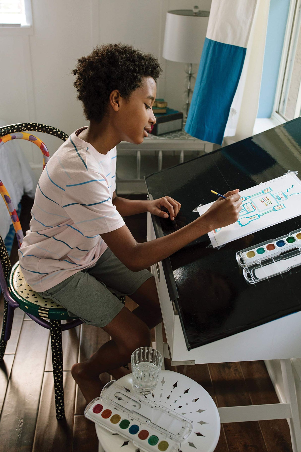 UCreate Watercolor Paper, White, Bulk, 90lb., 9" x 12", 250 Sheets UCREATE