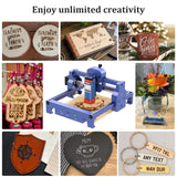 HENGTONGTOOL T1 Laser Engraver Machine, 3.5W Laser Engraving Machine and Cutting Machine for Beginners, Precision 0.06 mm Laser Spot, 10000 mm/min, Best Laser Engraver for DIY Projects, Wood, Metal HENGTONGTOOL