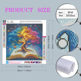 Tree of Life Diamond Art Kits for Adults,Full Drill Round 5D DIY Diamond Painting for Beginner,Tree Paint by Diamonds Easy Diamond Dot Gem Arts Crafts for Home Decor Gift 11.8x11.8 Inches DIYDECORFUN