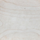 Bloomingville Hand-Carved Paulownia Wood Bowl with Whitewashed Finish Bloomingville