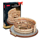 CubicFun 3D Puzzles for Adults Kids New Version Italy Rome Colosseum Jigsaw Puzzle DIY Building Model Kit Easter Gift for Boys Girls Age 10+, 163 Pieces Puzzles for Kids Ages 8-10 Easter Gifts CubicFun