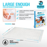 3D Pen Filament with Silicon Design Mat and Compatible Stencils Book with 11 Templates - 1.75mm PLA Plastic Refills - 110 Meter of Assorted Filament for 3D Drawing and Doodling 3Dmate