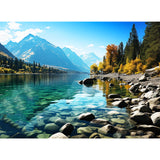 VOLUVOLU 500 Piece Puzzle for Adults, Jigsaw Puzzle,Glacier Park Jigsaw Puzzles 500 Pieces Birthday Party for Family Kids and Adults Funny Puzzle for Adults VOLUVOLU