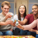 Your Dream Party Shop Sublimation Shot Glasses 24 Pcs, 1.5 oz Each, Sublimation Shot Glass Blanks, Shot Glass, Blank Shot Glasses, Glass Sublimation Blanks, Long Shot Glasses, White Shot Glasses Your Dream Party Shop