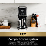 Ninja Drip Coffee Maker With K Cup Combo, DualBrew Pro Specialty Coffee System, Coffee Machine Compatible with K-Cup Pods, 12 Cup Single Serve Coffee Makers with Paper Filter, CFP301 Ninja