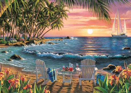 Buffalo Games - Kim Norlien - Summertime - 500 Piece Jigsaw Puzzle For Adults -Challenging Puzzle Perfect for Game Nights - Finished Size is 21.25 x 15.00 Buffalo Games