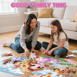 Jumbo Floor Puzzle for Kids,48 Piece Princess Large Jigsaw Puzzles,Puzzle for Toddler Ages 3-5,Preschool Educational Intellectual Development Toy Gift for Boys & Girls Ages 4-8 IFLOVE