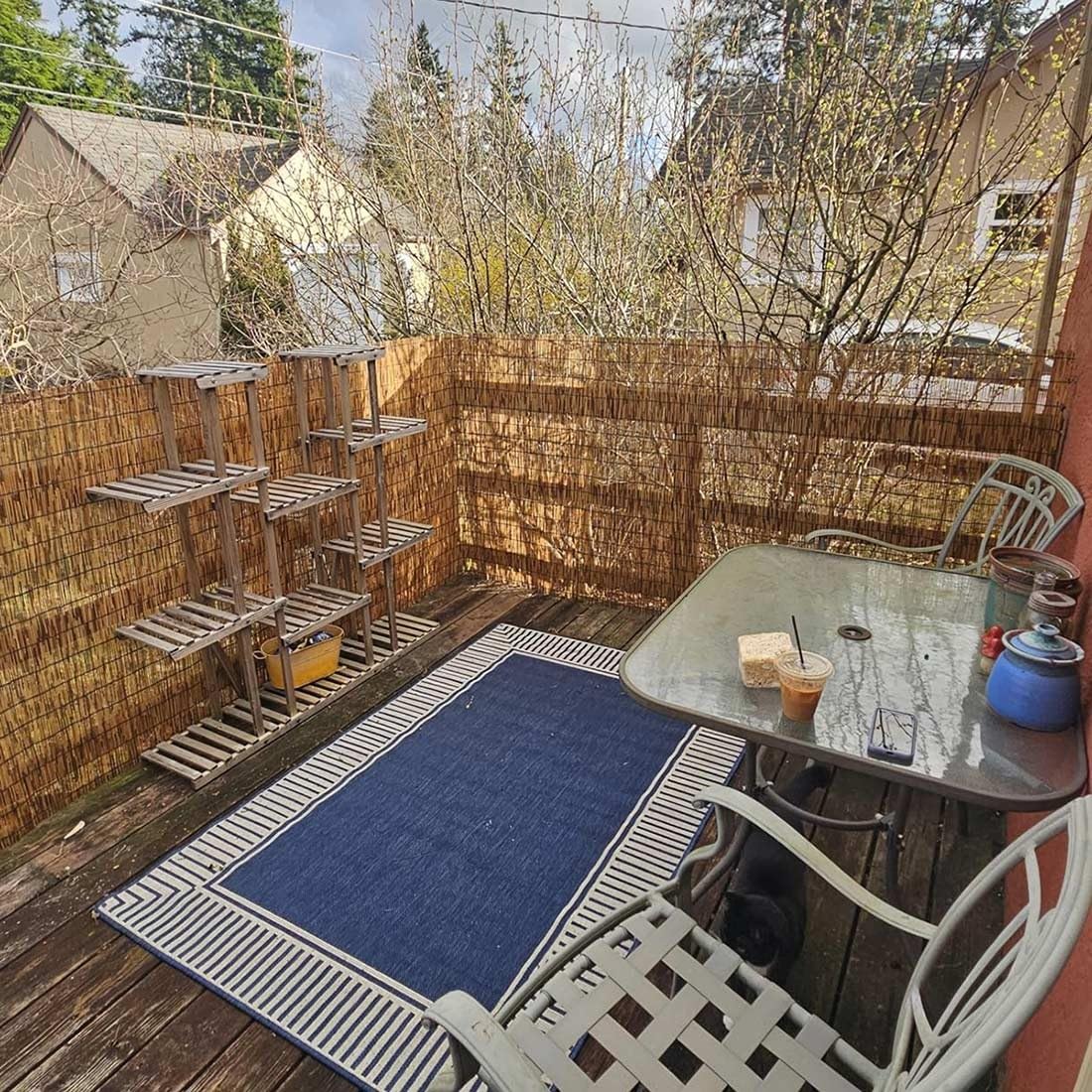 Generic Bamboo Fence Rolls 1 feet to 6 feet high,Bamboo Screen Fencing,Bamboo Fencing Privacy Bamboo Screening for Outdoor,Patio WoodArtSupply