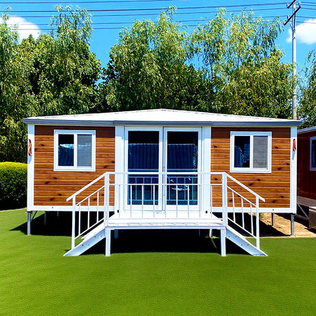 Tiny Homes for Sale Prefab,20ft & 40ft Portable Container Modular Foldable Customizable Tiny Houses to Live in for Adults with 1-4 Bedroom 1 Fully Functional Kitchen & Bathroom,Storm-Resistant Design Generic