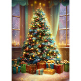 CEOVR Christmas Tree Diamond Art Kits for Adults, Christmas Diamond Painting Dots 5D DIY Full Drill Gem Art, Adult Crafts Kits Arts and Crafts, Wall Decor for Home Office 12x16in CEOVR