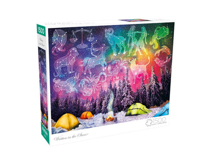 Buffalo Games - Written in The Stars - 1500 Piece Jigsaw Puzzle for Adults Challenging Puzzle Perfect for Game Nights - Finished Size is 38.50 x 26.50