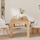 Mobili Fiver, Easy, Extendable Console Table with Extension Leaves Holder, 17,7(120,1) x35,4 in, Rustic Oak, for 4-12 People, Space-Saving Dining Table, Italian Furniture Mobili Fiver