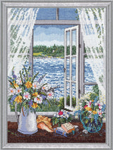 Janlynn A Breeze Off The Ocean Counted Cross Stitch Kit Janlynn