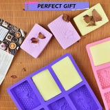 Artcome DIY Soap Making Kit – Molds, Measuring Tools & Packaging for Handmade Soaps - DIY Soap Making Tools for Beginners & Professionals - Ideal for Gift Artcome