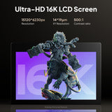 ELEGOO Saturn 4 Ultra 16K Resin 3D Printer MSLA, Smart Tank Heater, High Printing Speed to 150mm/h, AI Camera with Light, Built-in Wi-Fi, Large Print Size 211.68×118.37×220mm³ ELEGOO