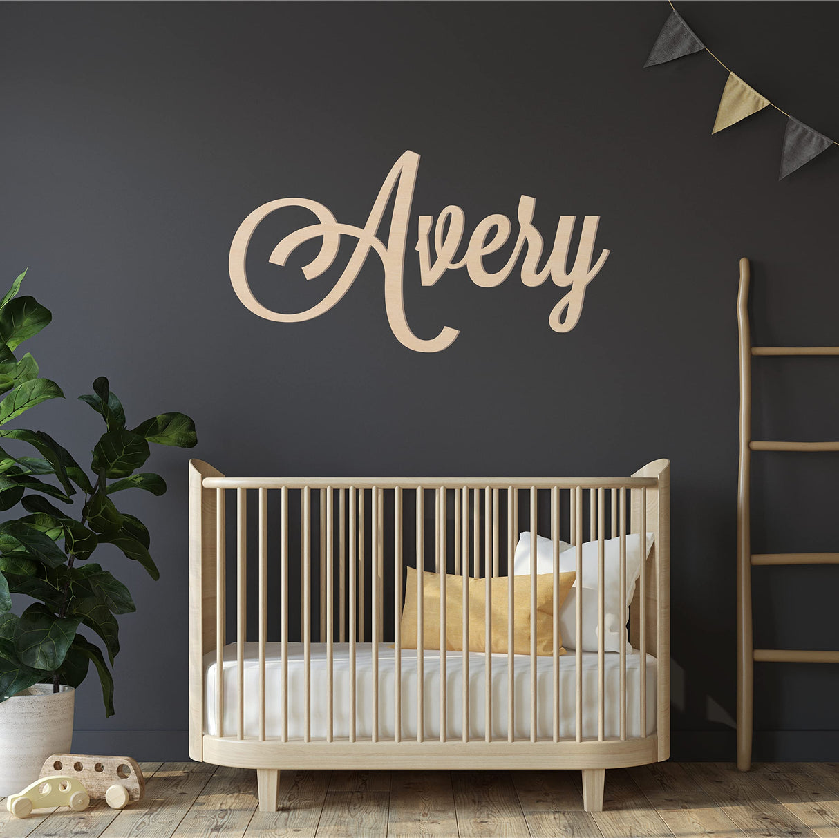 Wood Name Sign, Wood Letters, Custom Name Sign, Name Sign for Nursery, Baby Name WallTag