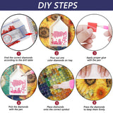 Jethami Diamond Painting Kits for Adults, 5D DIY Large Size Great Smoky Mountains National Park, Big Diamond Art Kits Round Dimond Paint with Diamonds for Beginners 31.5 x 15.7 in Jethami