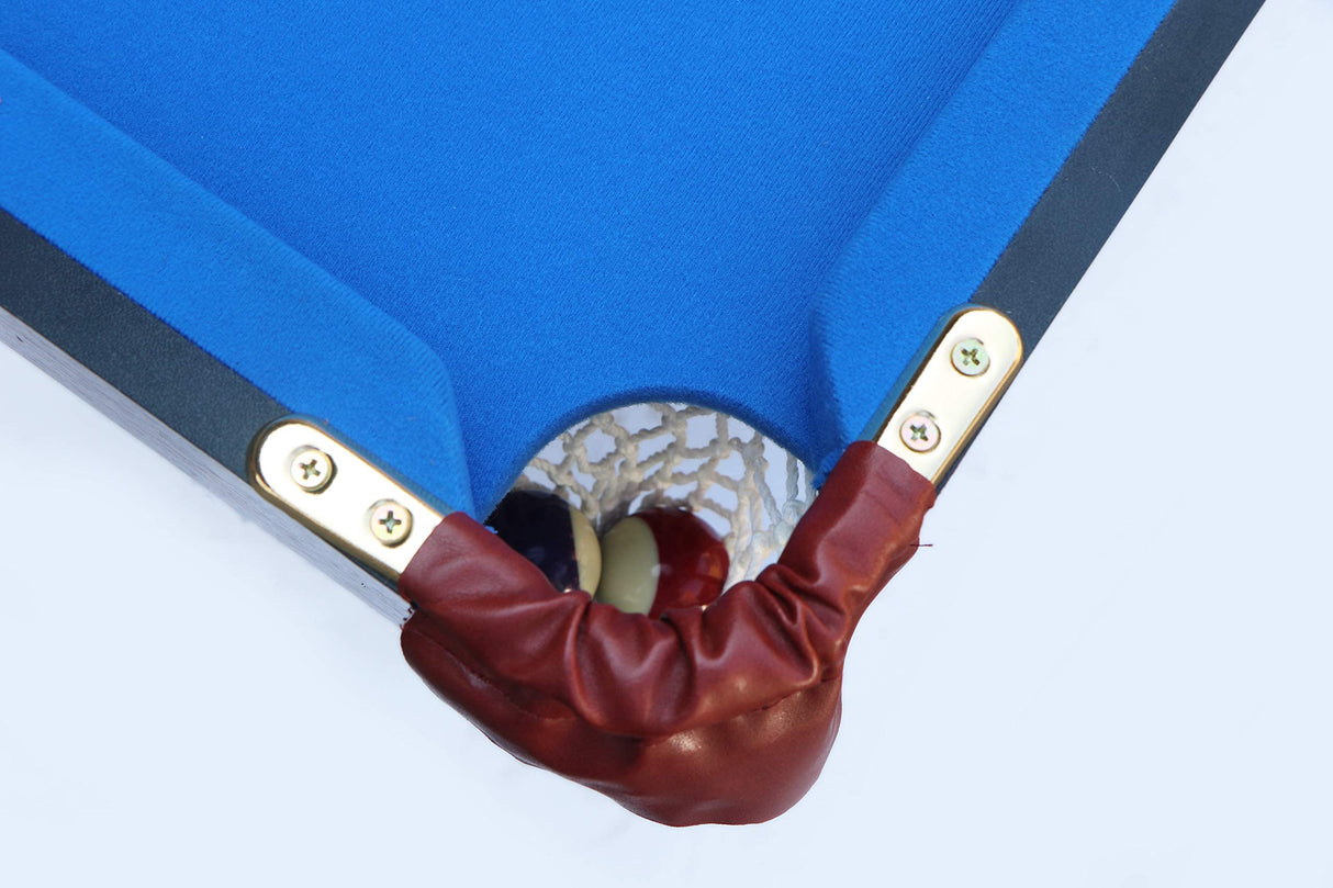 RACK Crux 55 in Folding Billiard/Pool Table (Blue) RACK