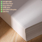 30 Sheets Watercolor Paper 8.5 x 11, 140 lb/300 GSM Cold Press Watercolor Paper Bulk White Water Color Paper Cotton Paper for Kids Students Adults Beginners Artists Prudiut