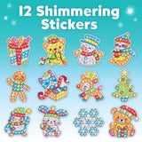 Creativity for Kids Big Gem Diamond Painting Kit: Holiday Stickers and Suncatchers - Diamond Painting Kits and Christmas Gifts, Christmas Crafts for Girls and Boys, Kids Gifts for Ages 6-8+ Creativity for Kids