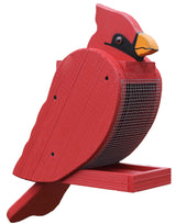 The Woodpecker Family Amish Handcrafted Bird Feeder (Cardinal) The Woodpecker Family