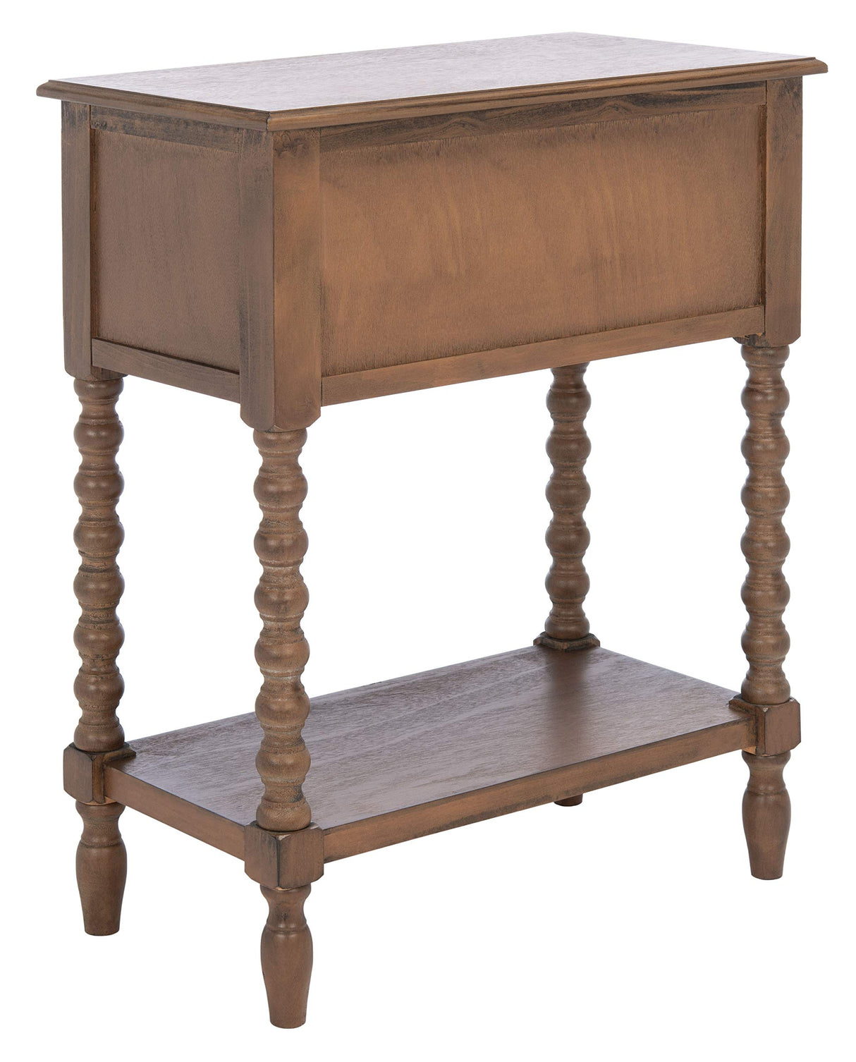SAFAVIEH Home Collection Athena Brown 3-Drawer Console Table Safavieh