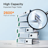 E-Z Ink Compatible Toner Cartridge Replacement for Brother TN660 TN-660 TN 660 TN630 Compatible with HL-L2300D HL-L2380DW HL-L2320D DCP-L2540DW MFC-L2700DW MFC-L2685DW Printer (2 Black) E-Z Ink