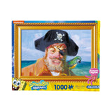 AQUARIUS Spongebob Painty The Pirate 1000pc Puzzle (1000 Piece Jigsaw Puzzle) - Glare Free - Precision Fit - Officially Licensed SongeBob SqaurePants Merchandise & Collectibles -22x28 Inches AQUARIUS